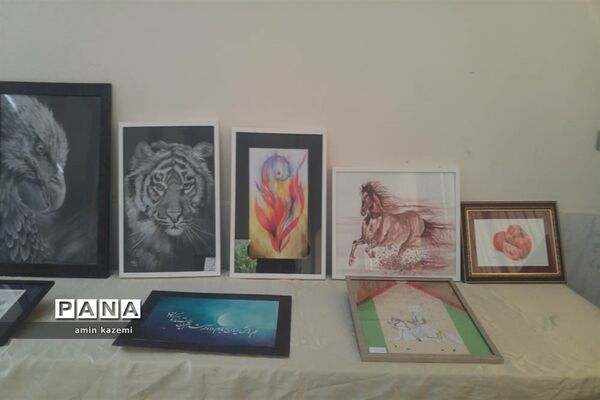 برپایی نمایشگاه دست‌سازه‌های مدارس تمدن‌سازان در داراب