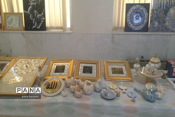 برپایی نمایشگاه دست‌سازه‌های مدارس تمدن‌سازان در داراب
