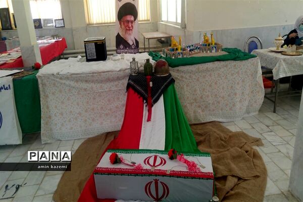 برپایی نمایشگاه دست‌سازه‌های مدارس تمدن‌سازان در داراب