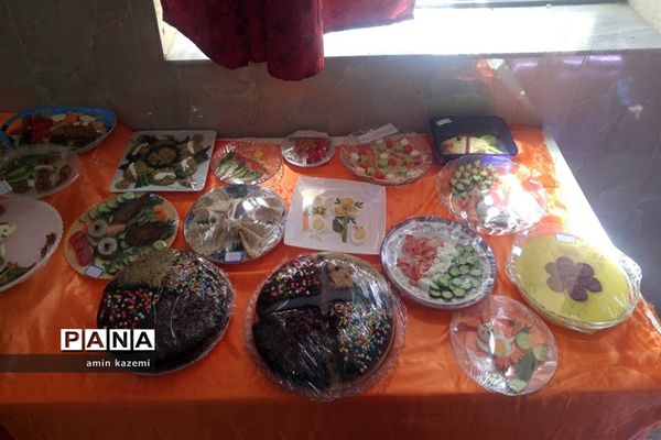 برپایی نمایشگاه هفته سلامت در دبستان مصلح داراب