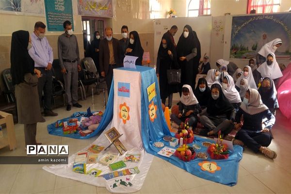 برپایی نمایشگاه هفته سلامت در دبستان مصلح داراب