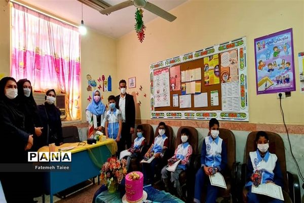 افتتاح اتاق بهداشت در مدرسه حاج فاخر حیدری زاده ناحیه ۲ اهواز