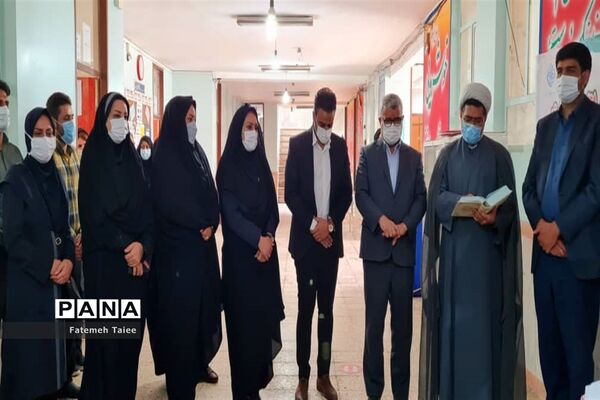 افتتاح اتاق بهداشت در مدرسه حاج فاخر حیدری زاده ناحیه ۲ اهواز