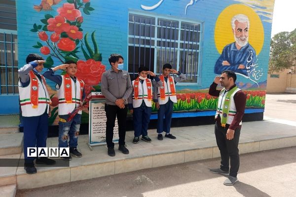 بزرگداشت بیست و سومین سالگرد تاسیس سازمان دانش‌آموزی در شهرستان ورزنه
