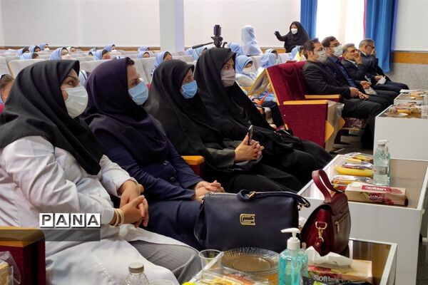 آیین استانی نواختن زنگ سلامت در ناحیه 6 مشهد