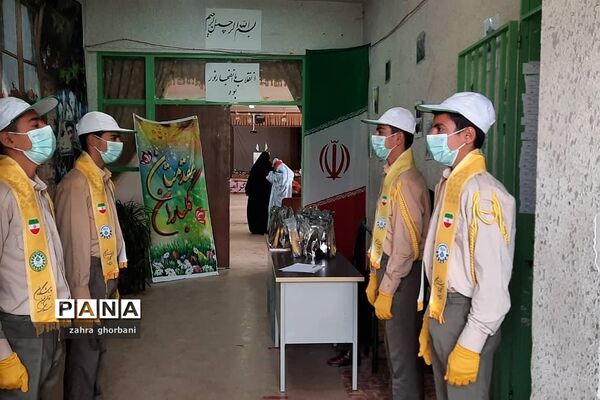 برگزاری مراسم سازمان دانش‌آموزی و تقدیر از مربیان در شهرستان دماوند