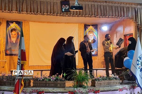 برگزاری مراسم سازمان دانش‌آموزی و تقدیر از مربیان در شهرستان دماوند