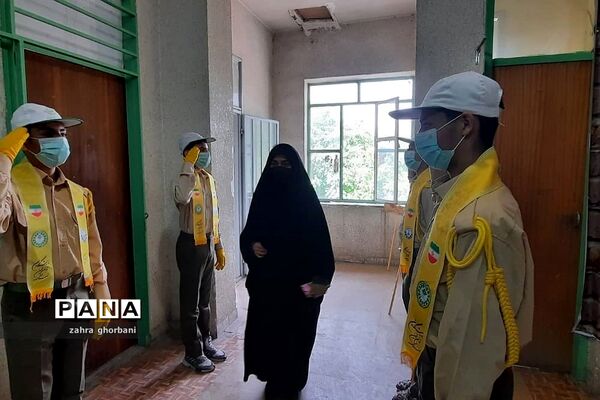 برگزاری مراسم سازمان دانش‌آموزی و تقدیر از مربیان در شهرستان دماوند