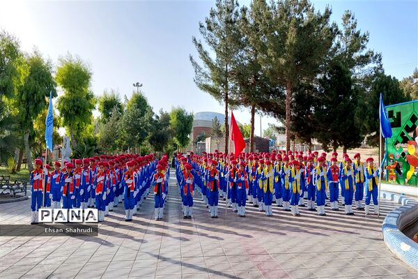 مراسم بزرگداشت سالروز تاسیس سازمان دانش‌آموزی در زاهدان