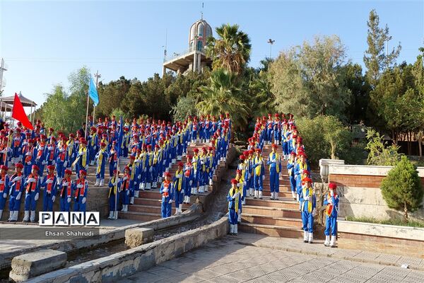مراسم بزرگداشت سالروز تاسیس سازمان دانش‌آموزی در زاهدان