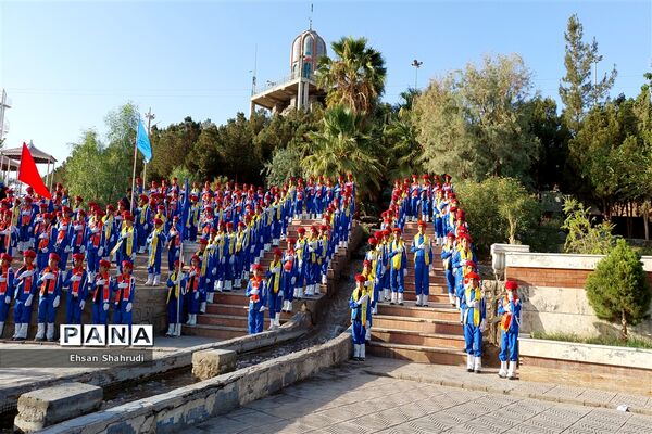 مراسم بزرگداشت سالروز تاسیس سازمان دانش‌آموزی در زاهدان