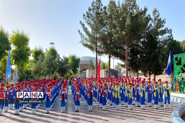 مراسم بزرگداشت سالروز تاسیس سازمان دانش‌آموزی در زاهدان