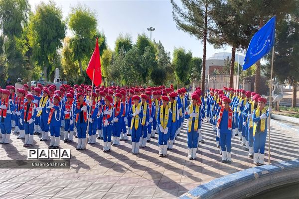 مراسم بزرگداشت سالروز تاسیس سازمان دانش‌آموزی در زاهدان