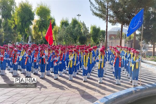 مراسم بزرگداشت سالروز تاسیس سازمان دانش‌آموزی در زاهدان