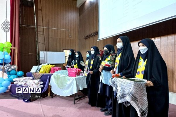 مراسم سالروز تاسیس سازمان دانش‌آموزی در ناحیه ۲ مشهد مقدس