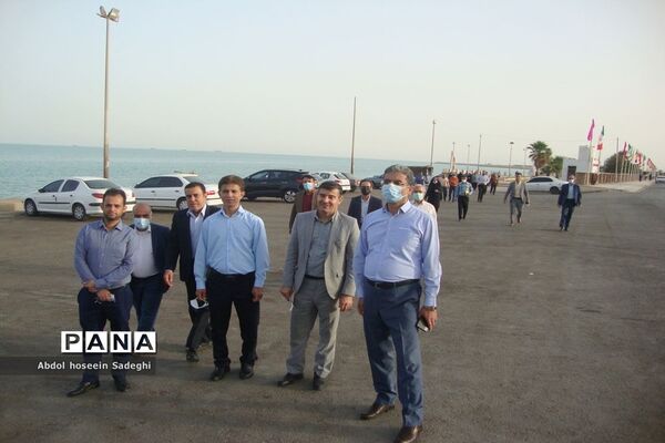 همایش پیاده‌روی فرهنگیان استان بوشهر