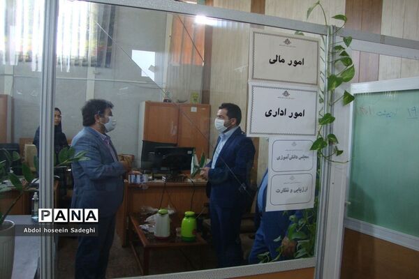 بازدید از سازمان دانش‌آموزی استان بوشهر