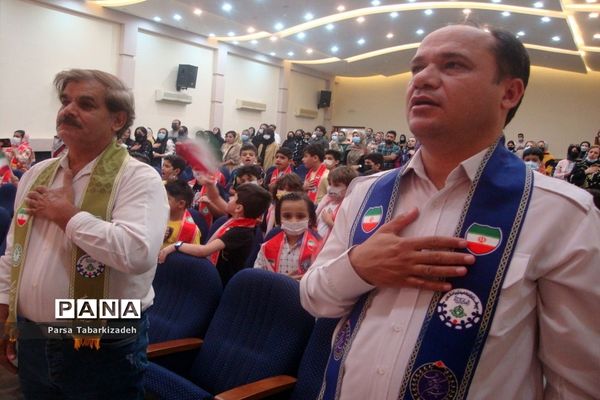 جشن سالروز تاسیس سازمان دانش‌آموزی در بوشهر