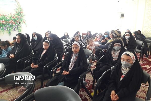 اختتامیه دوره روخوانی دختران درالقرآن مرحوم حیدری، خلیل‌آباد