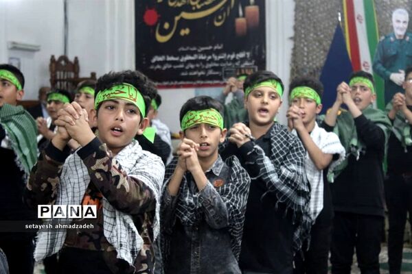 یادواره شهدای روستای تیله نو شهرستان گلوگاه
