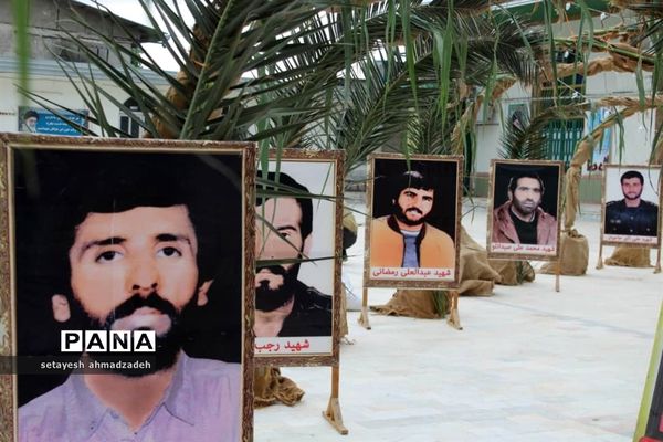 یادواره شهدای روستای تیله نو شهرستان گلوگاه