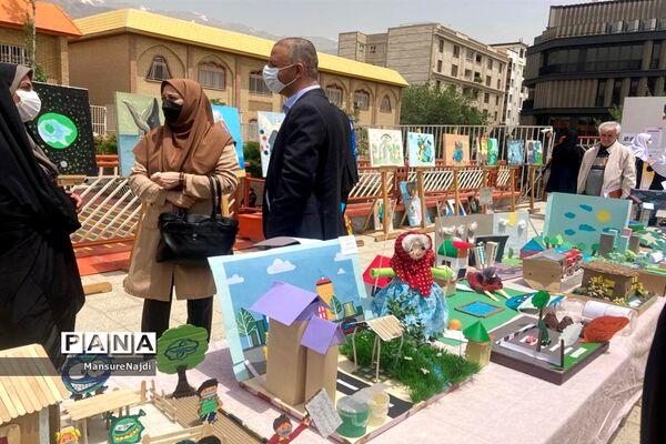برگزاری نمایشگاه « سلامت ما، سلامت سیاره ما » در منطقه 1
