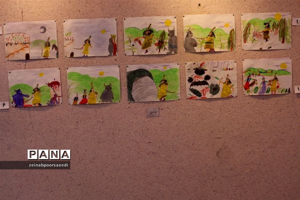 آیین افتتاحیه نمایشگاه گروهی تصویرسازی شاهنامه فردوسی شهرستان فیروزکوه