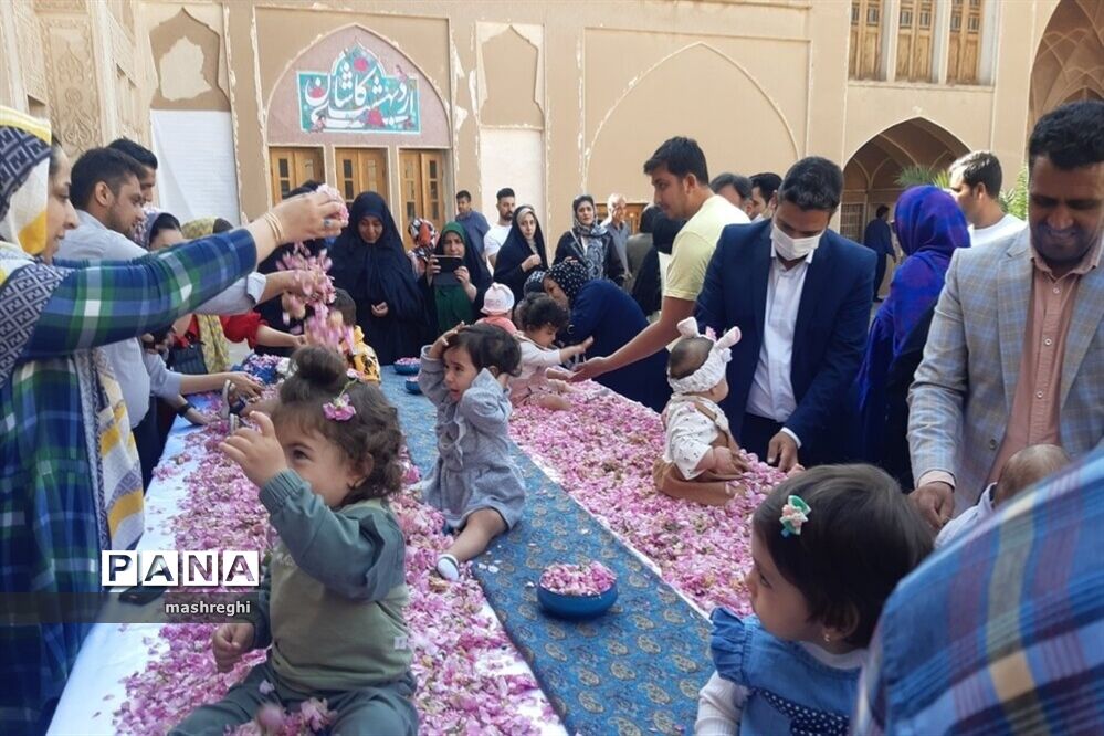 کاشان پایتخت گل و گلاب