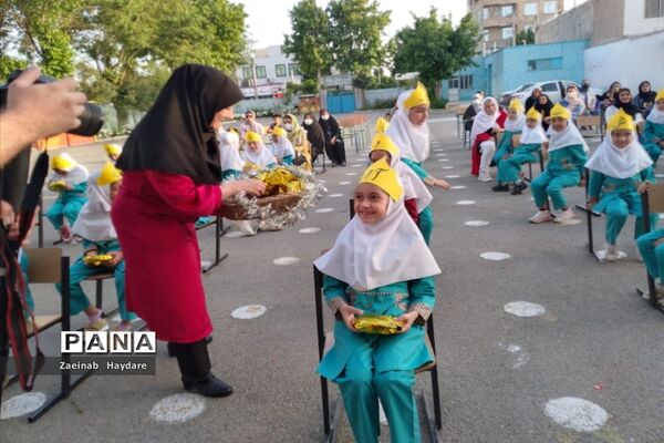 جشن الفبا مدرسه در شانزده آذر دختران ملارد