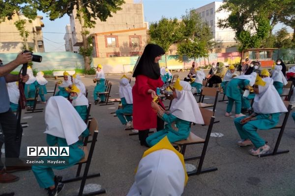 جشن الفبا مدرسه در شانزده آذر دختران ملارد