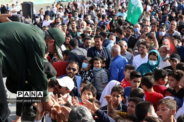 اجتماع بزرگ یاوران انقلاب اسلامی در شهرستان قدس