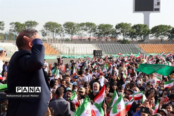 اجتماع بزرگ یاوران انقلاب اسلامی در شهرستان قدس