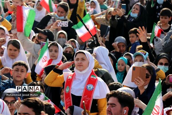 اجتماع بزرگ یاوران انقلاب اسلامی در شهرستان قدس
