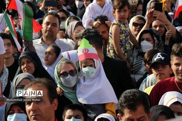 اجتماع بزرگ یاوران انقلاب اسلامی در شهرستان قدس