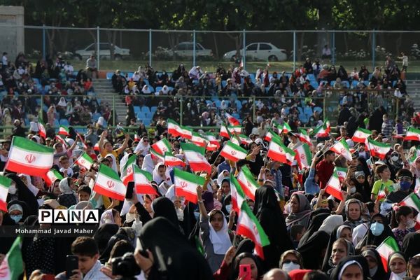 اجتماع بزرگ یاوران انقلاب اسلامی در شهرستان قدس