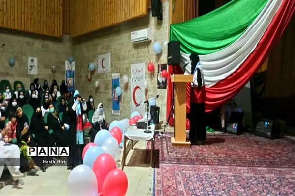 همایش تجلیل از داوطلبان جمعیت هلال احمر ایرانشهر