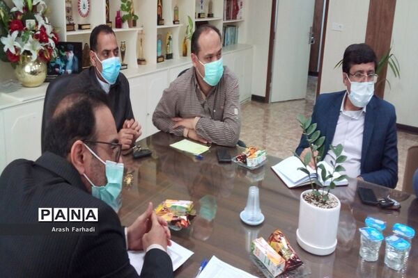 جلسه کمیته تبلیغات نخستین کنگره شهدای فرهنگی و دانش‌آموزی استان بوشهر