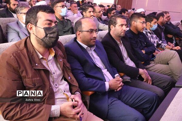 مراسم تکریم و معارفه رئیس سازمان بسیج دانش‌آموزی سپاه عاشورا استان آذربایجان شرقی