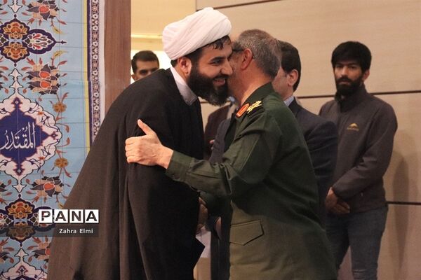 مراسم تکریم و معارفه رئیس سازمان بسیج دانش‌آموزی سپاه عاشورا استان آذربایجان شرقی