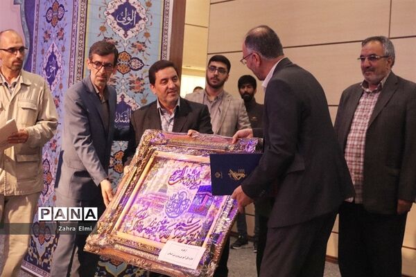 مراسم تکریم و معارفه رئیس سازمان بسیج دانش‌آموزی سپاه عاشورا استان آذربایجان شرقی