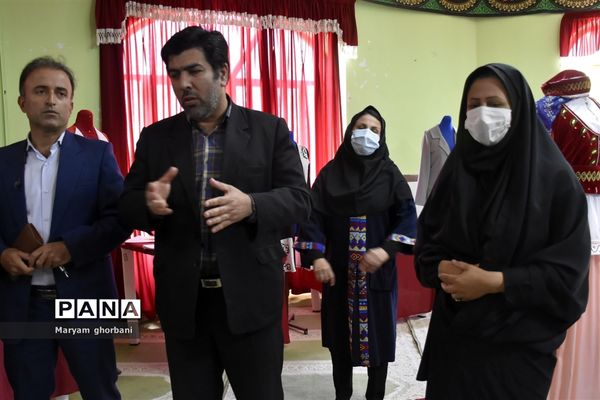 جشن فارغ التحصیلی و امتحان عملی پایه دوازدهم رشته طراحی دوخت در هنرستان قاسم نیا بهنمیر