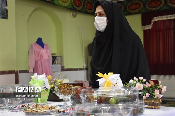 جشن فارغ التحصیلی و امتحان عملی پایه دوازدهم رشته طراحی دوخت در هنرستان قاسم نیا بهنمیر