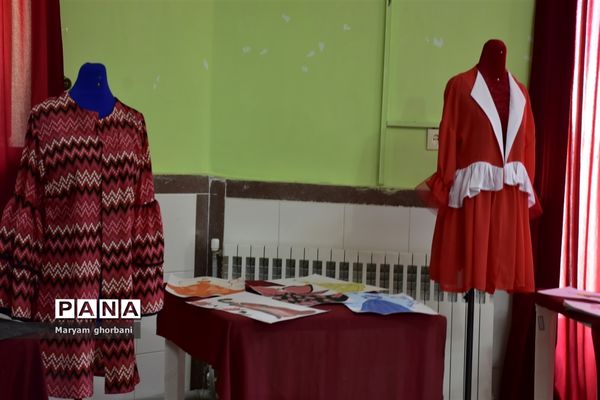 جشن فارغ التحصیلی و امتحان عملی پایه دوازدهم رشته طراحی دوخت در هنرستان قاسم نیا بهنمیر