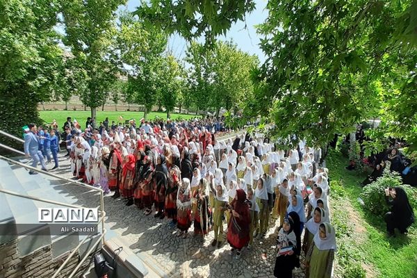 اجرای مراسم سرود سلام فرمانده در کلات