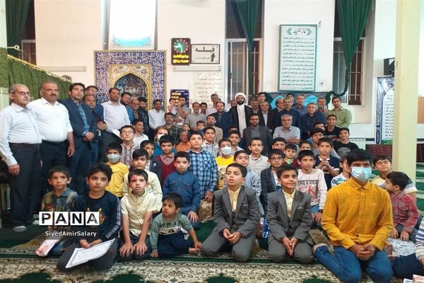 تجلیل از برترین‌های انجمن قرآنی مسجد  اباذر کاشمر
