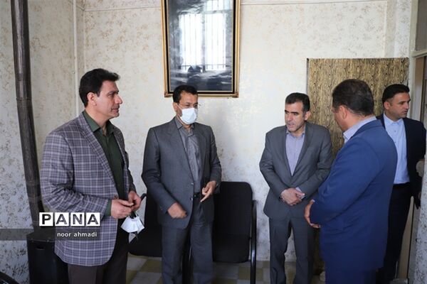 بازدید مدیرکل آموزش و پرورش از آموزش و پرورش ناحیه3 کرمانشاه
