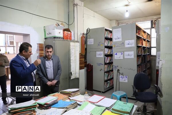 بازدید مدیرکل آموزش و پرورش از آموزش و پرورش ناحیه3 کرمانشاه