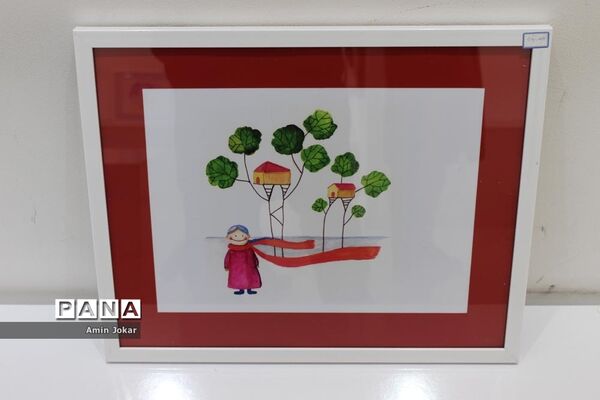 نمایشگاه آثار استاد گلشن قربانی‌نژاد و جمعی از هنرآموزان فارس