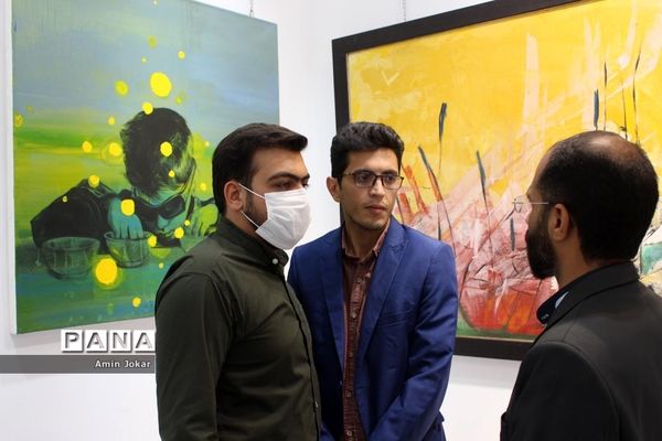 نمایشگاه آثار استاد گلشن قربانی‌نژاد و جمعی از هنرآموزان فارس