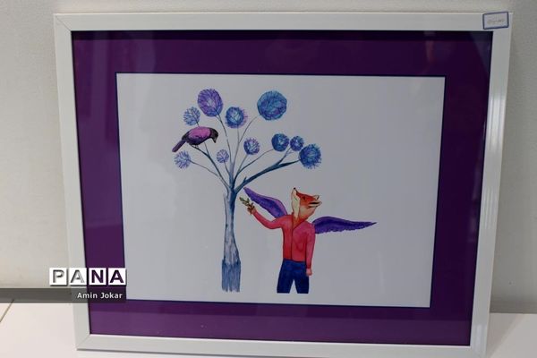 نمایشگاه آثار استاد گلشن قربانی‌نژاد و جمعی از هنرآموزان فارس